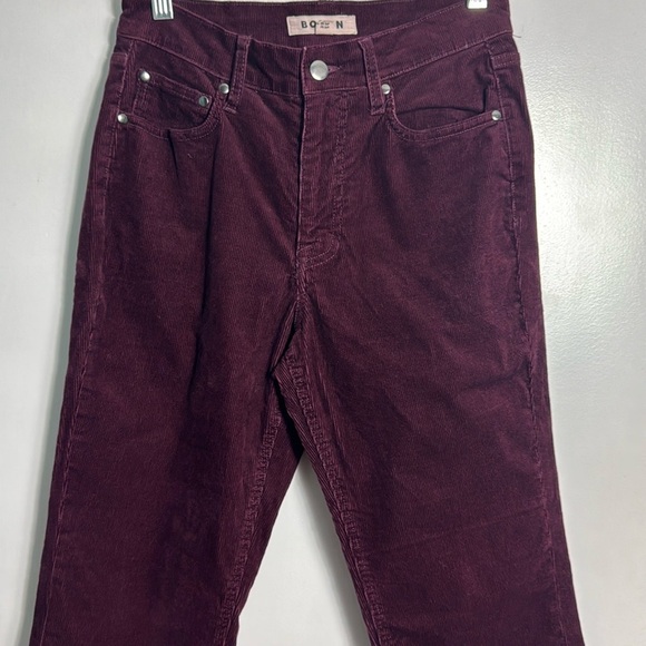 Boden 5 Pocket Cord Slim Jeans Deep Wisteria Size 2 Petite - Picture 3 of 11
